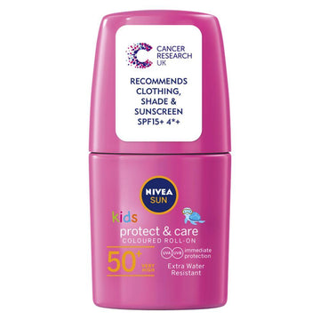 Sun Kids Sun Cream Pink Coloured Roll-On Spf50+ 50Ml